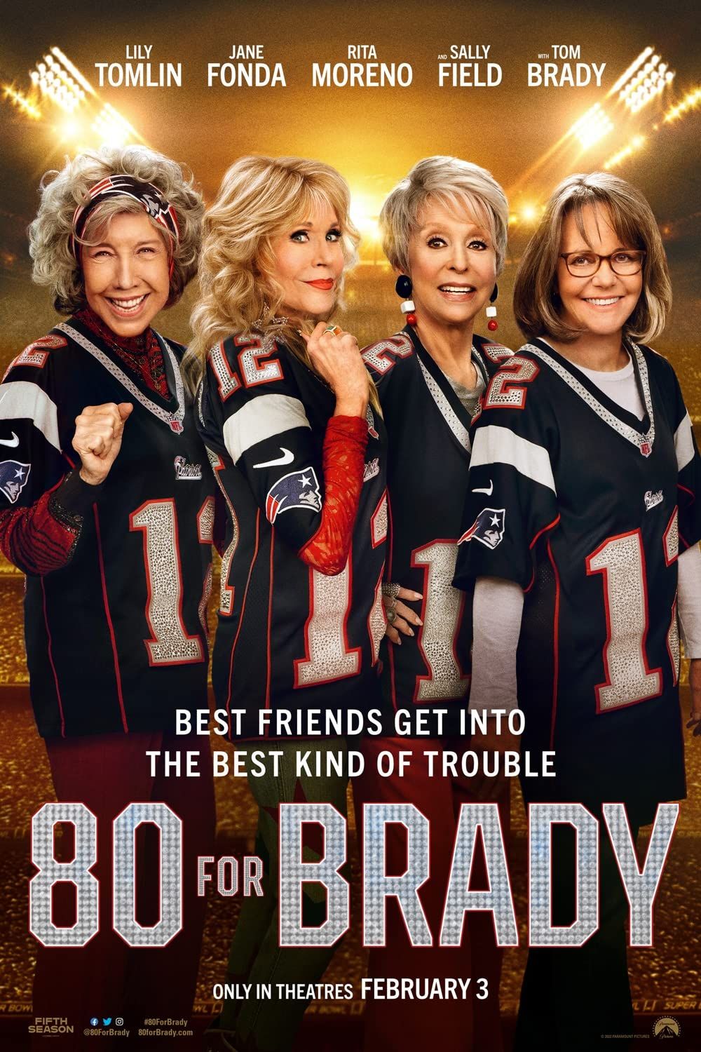 80 for Brady (2023) English