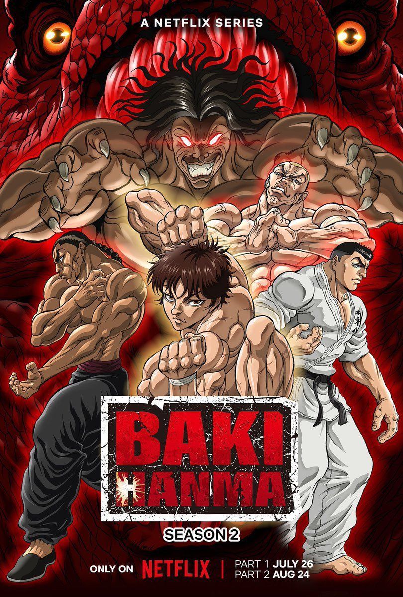 Baki Hanma (2023) Season 2 Hindi Dubbed Complete NF Series