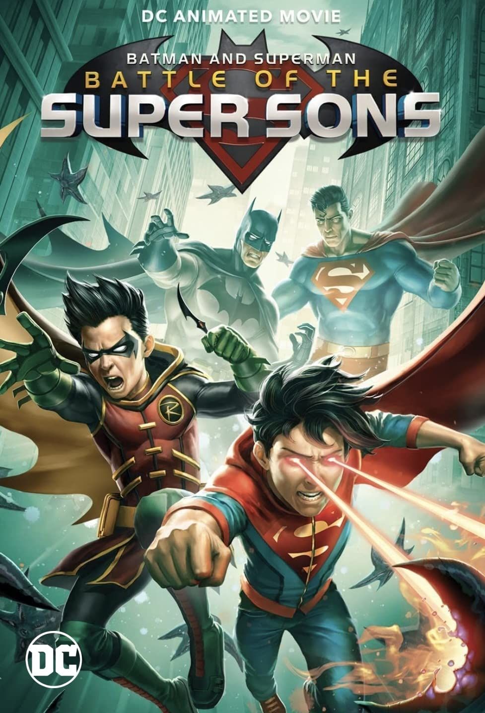 Batman and Superman: Battle of the Super Sons (2022) English Movie