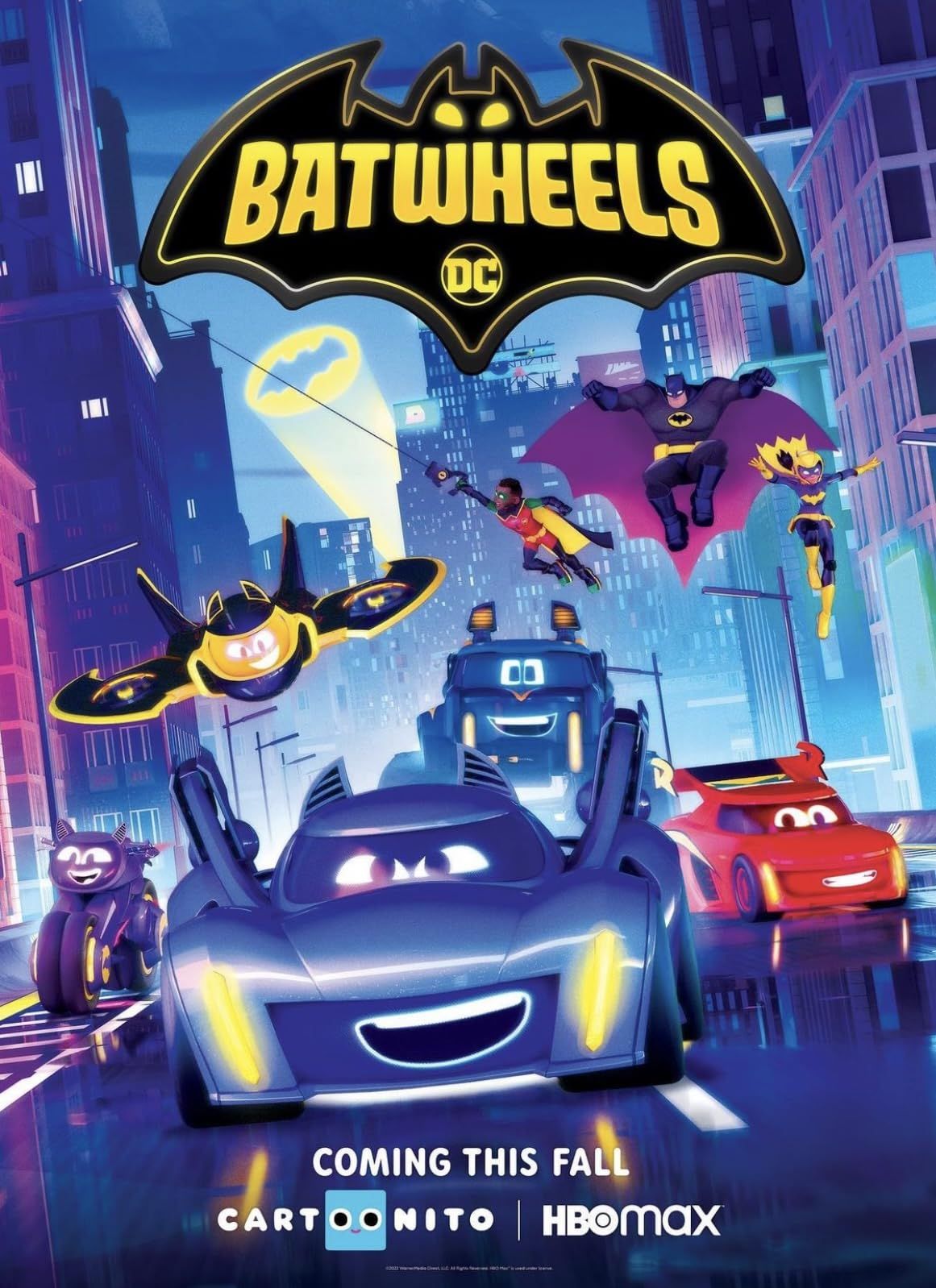 Batwheels (2023) S01E01 Hindi Dubbed Series