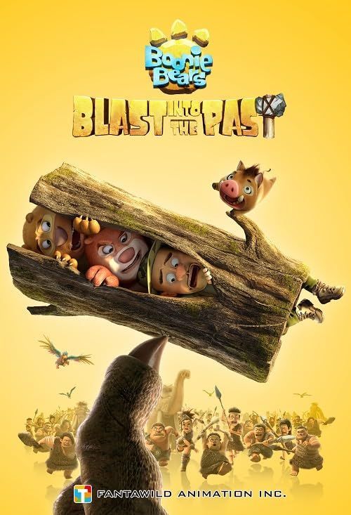 Boonie Bears Blast Into the Past (2019) Hindi ORG Dubbed