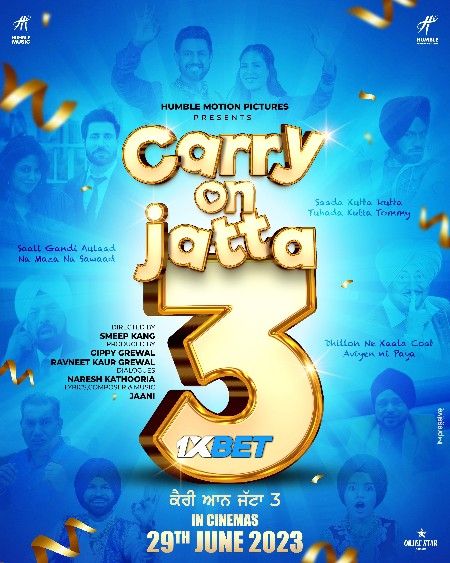 Carry On Jatta 3 (2023) Punjabi Movie