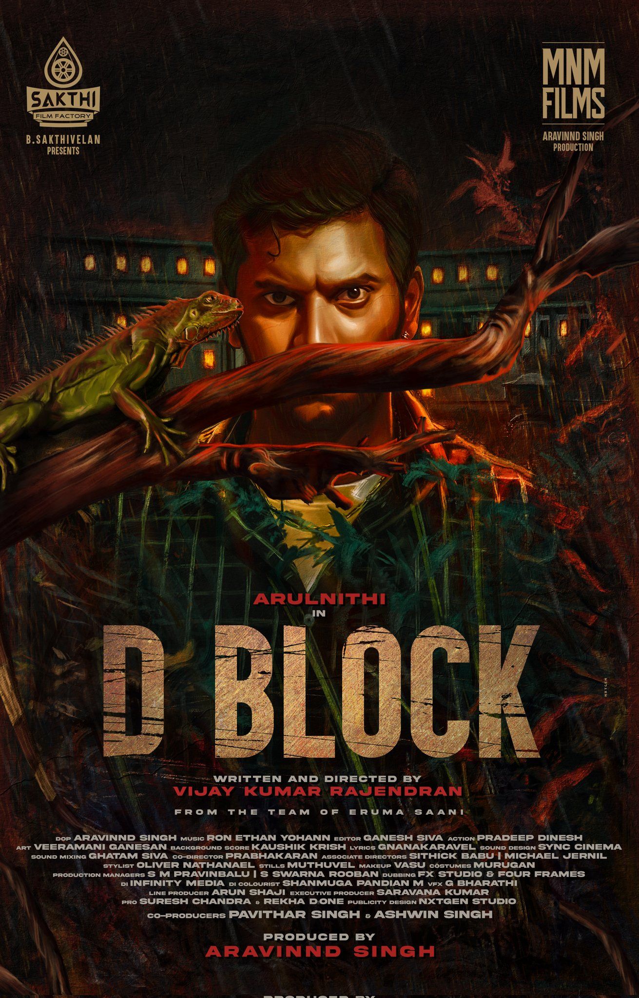 D Block (2022) Hindi ORG Dubbed UNCUT