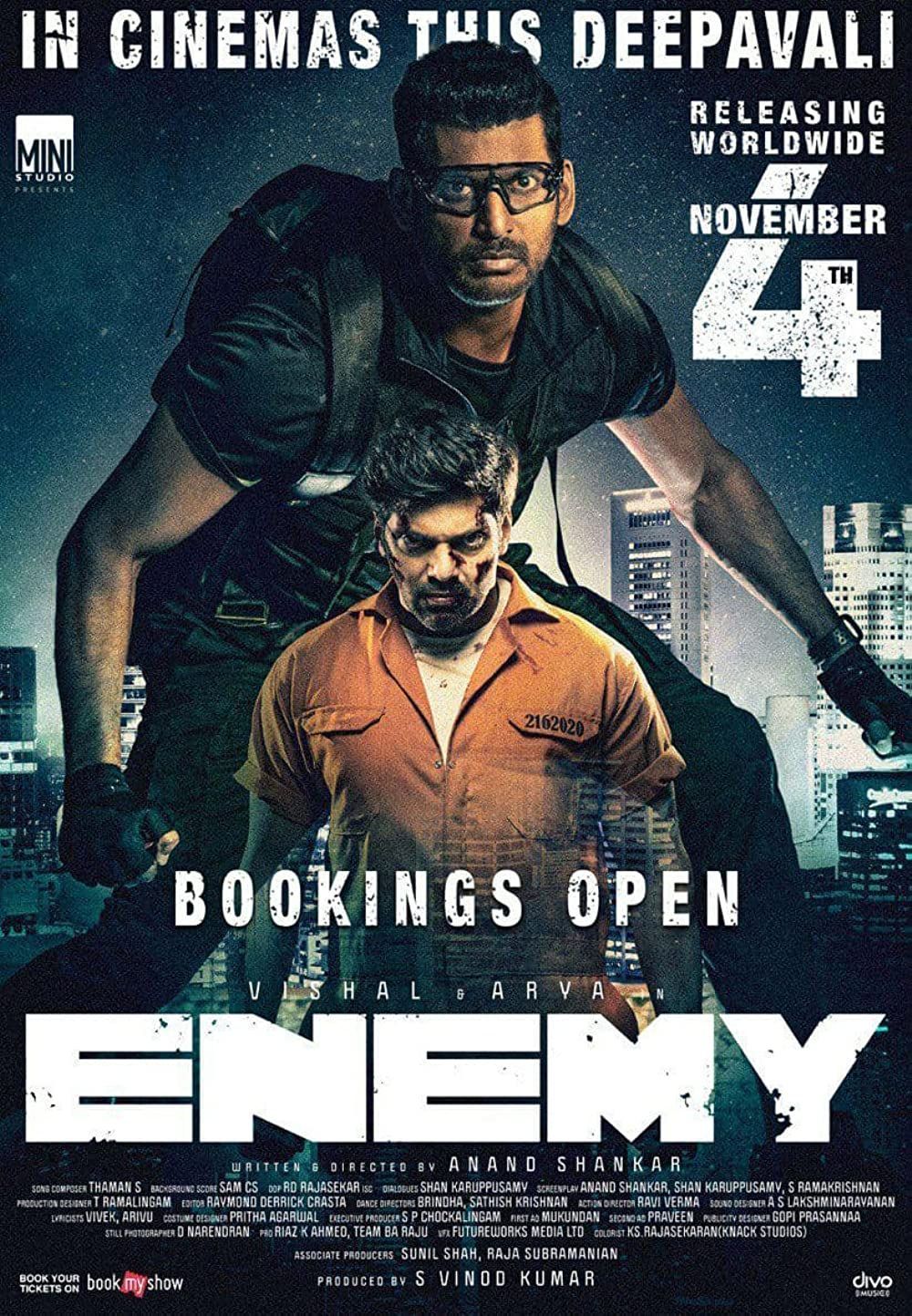 Enemy (2023) Hindi ORG Dubbed