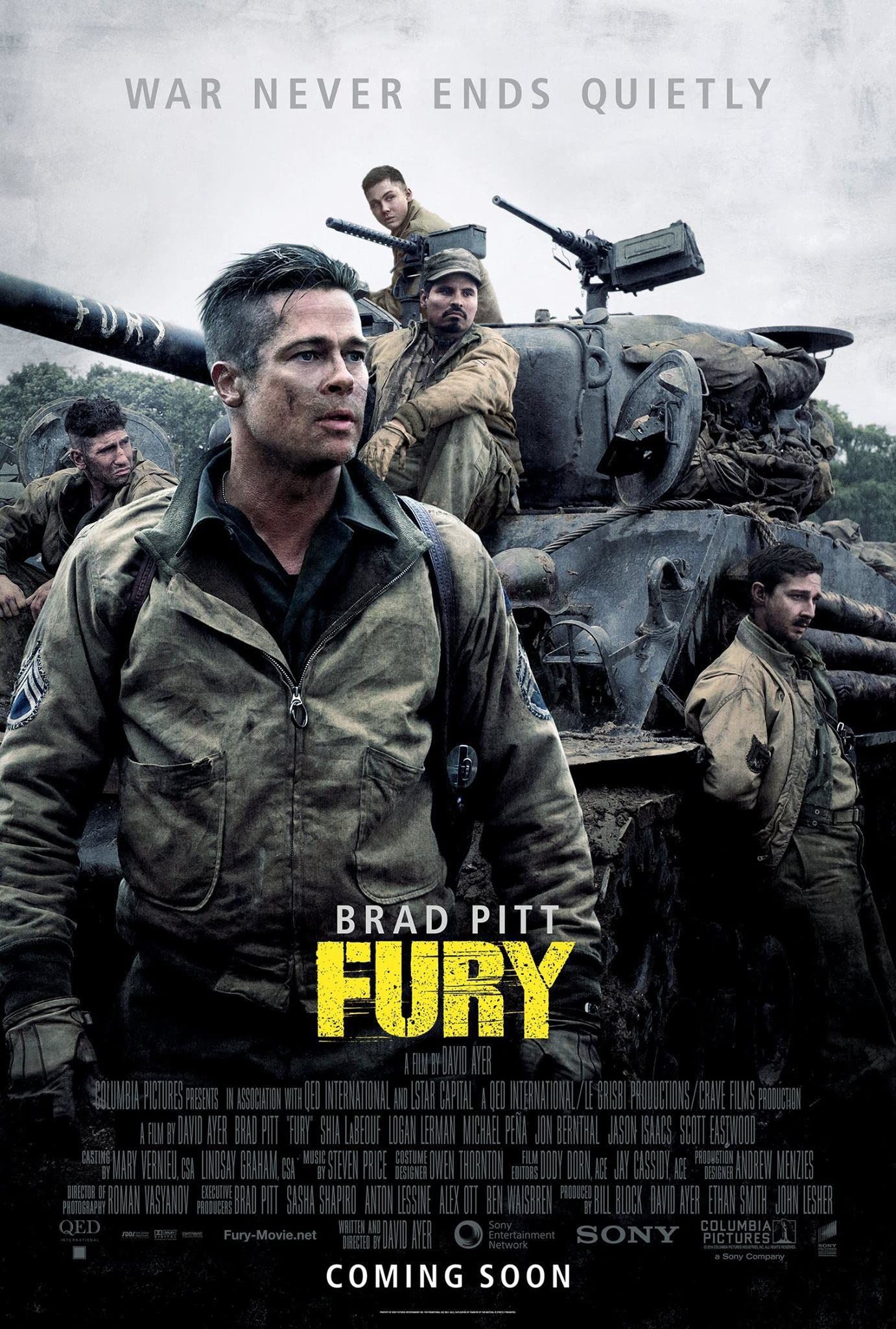 Fury (2014) Hindi Dubbed