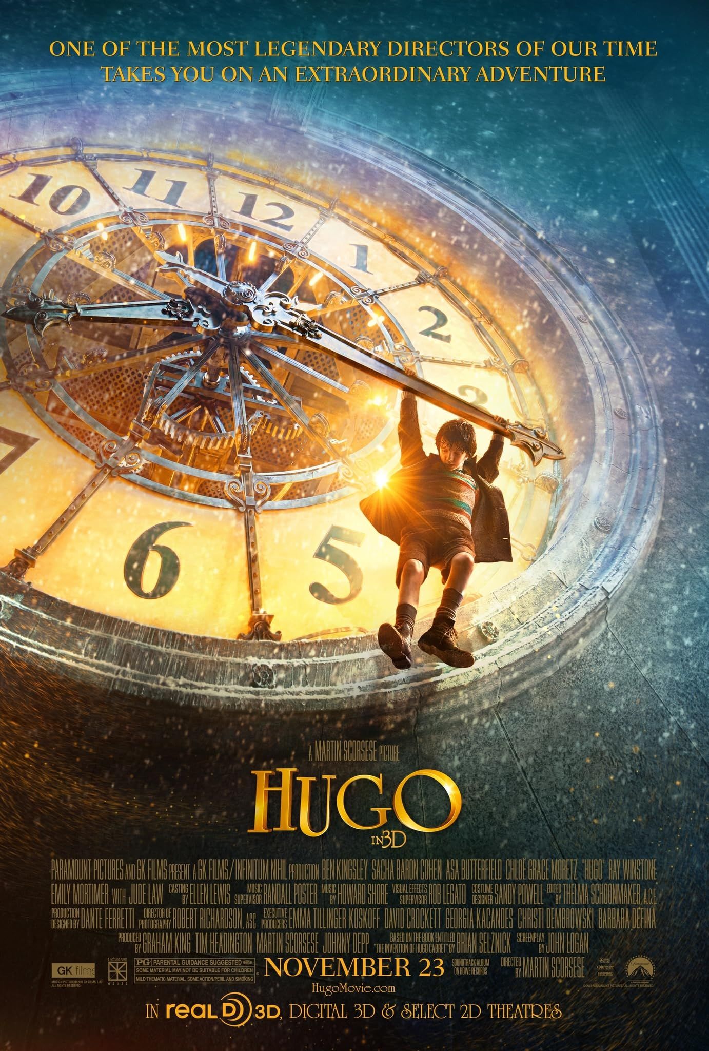 Hugo (2011) Hindi Dubbed