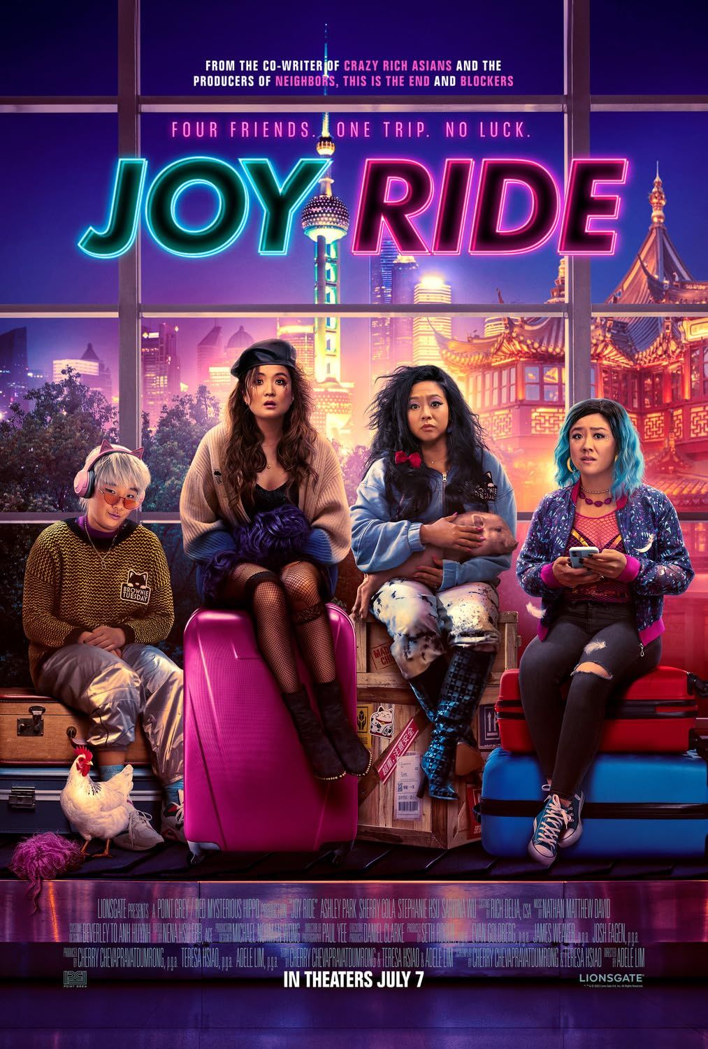 Joy Ride (2023) Hollywood English Movie