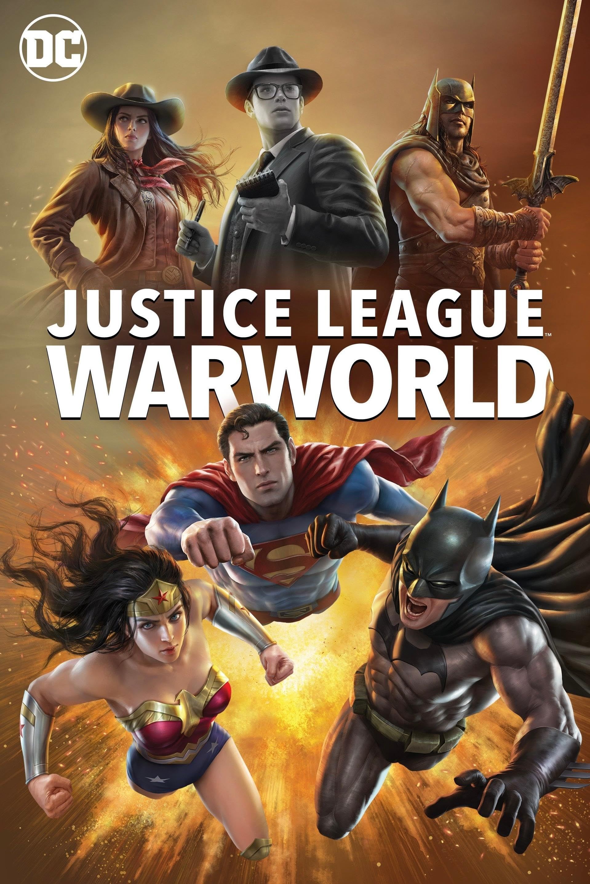 Justice League Warworld (2023) Hollywood English