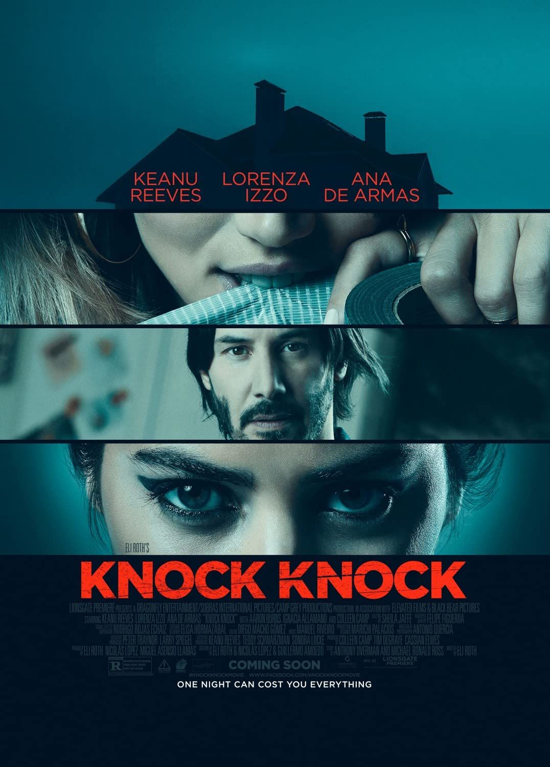 Knock Knock (2015) Hindi Dubbed