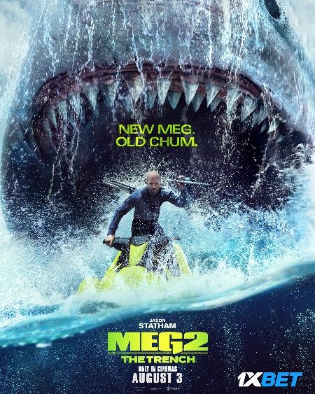 Meg 2 The Trench: Movie (2023) Hollywood English