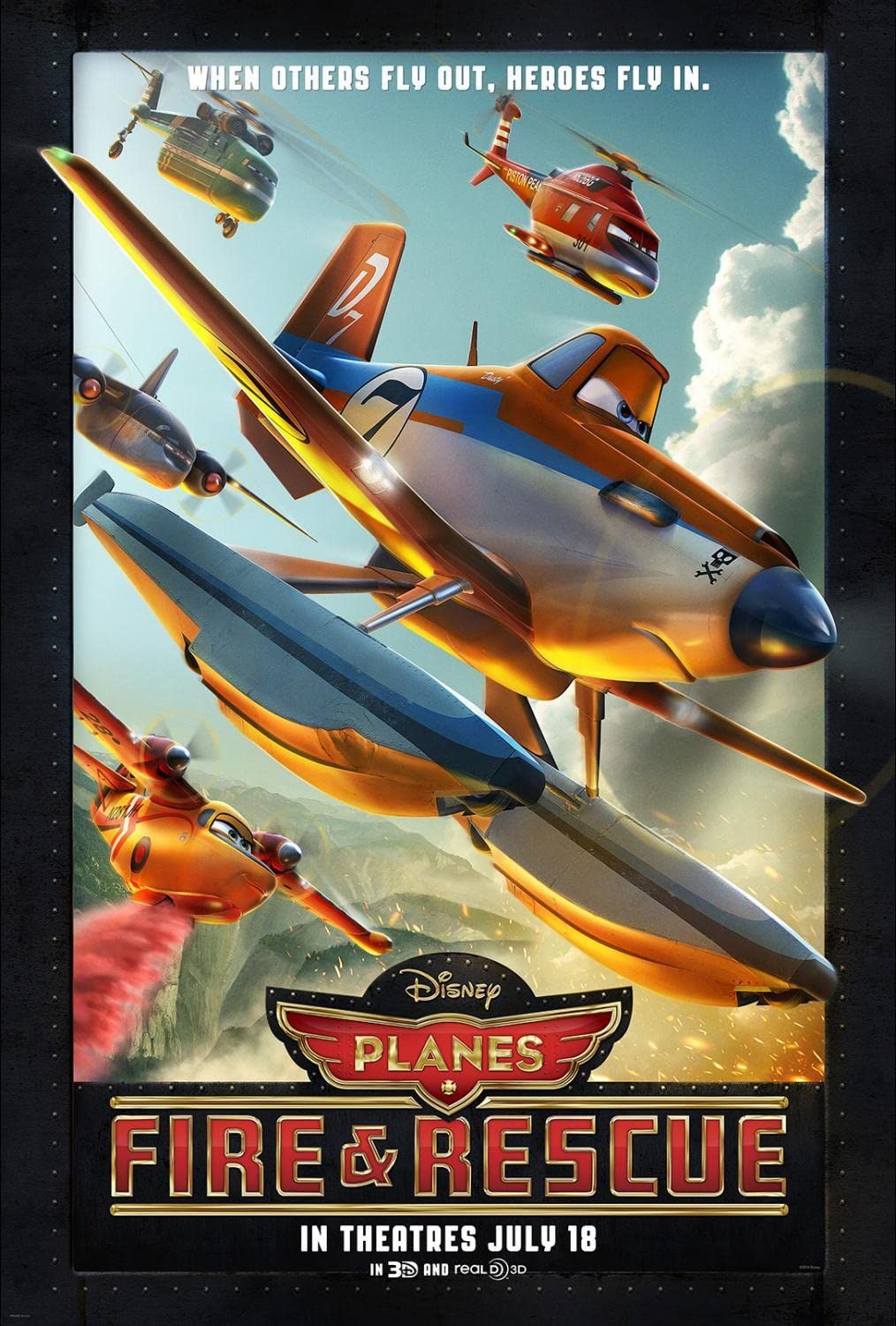 Planes: Fire & Rescue 2014 Hindi Dubbed