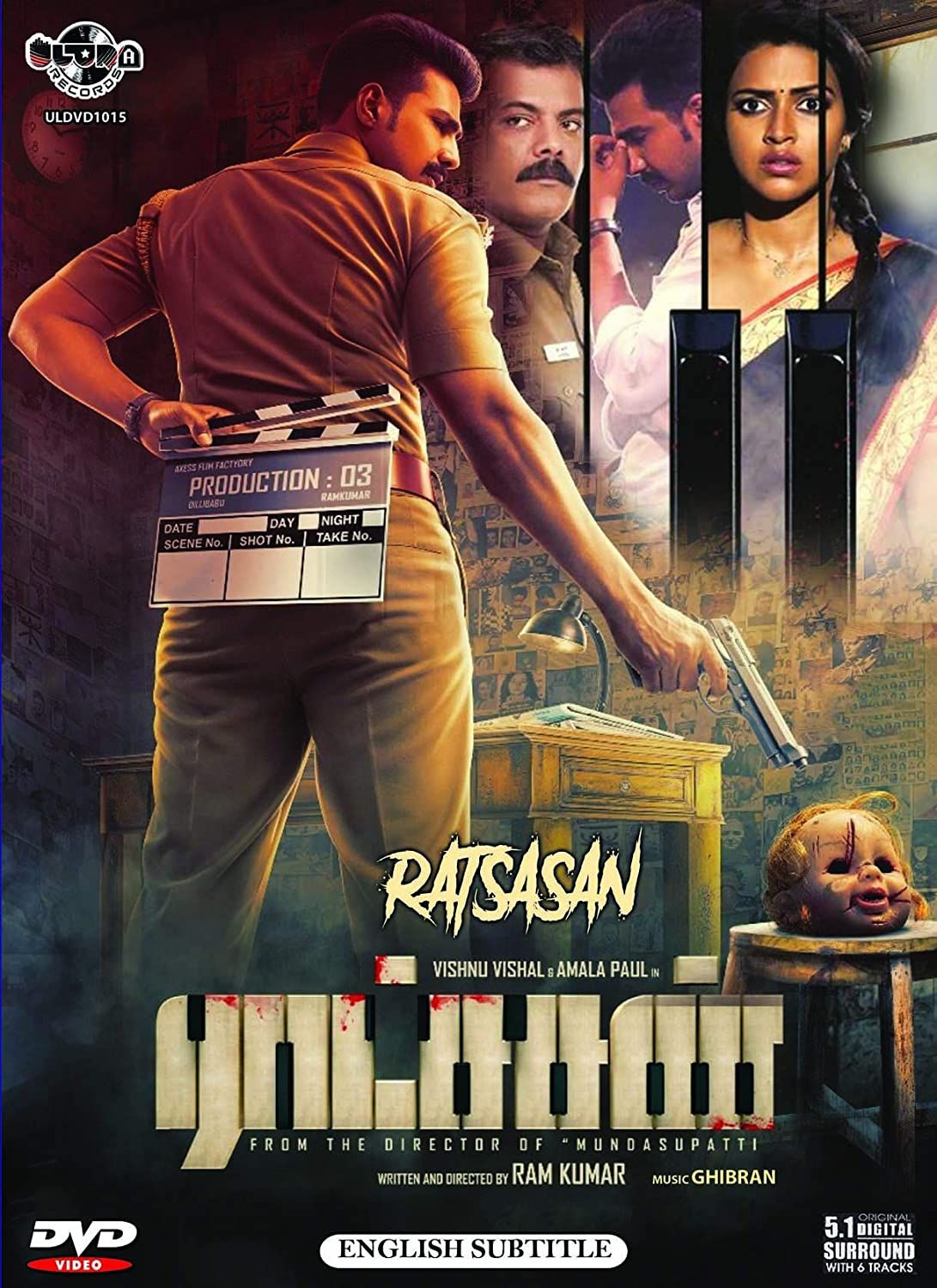 Raatchasan: Ratsasan (2018) Hindi Dubbed