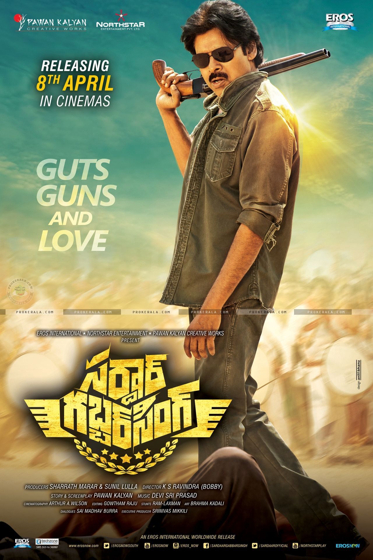 Sardaar Gabbar Singh (2016) Hindi (ORG) Dubbed