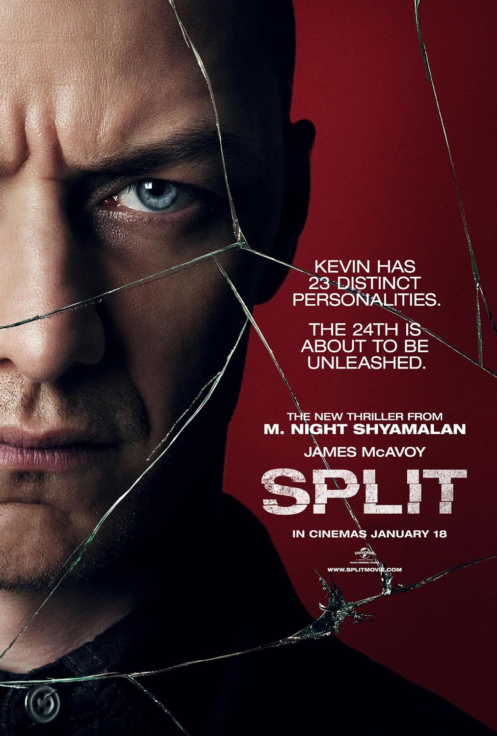 Split (2016) Hindi ORG Dubbed