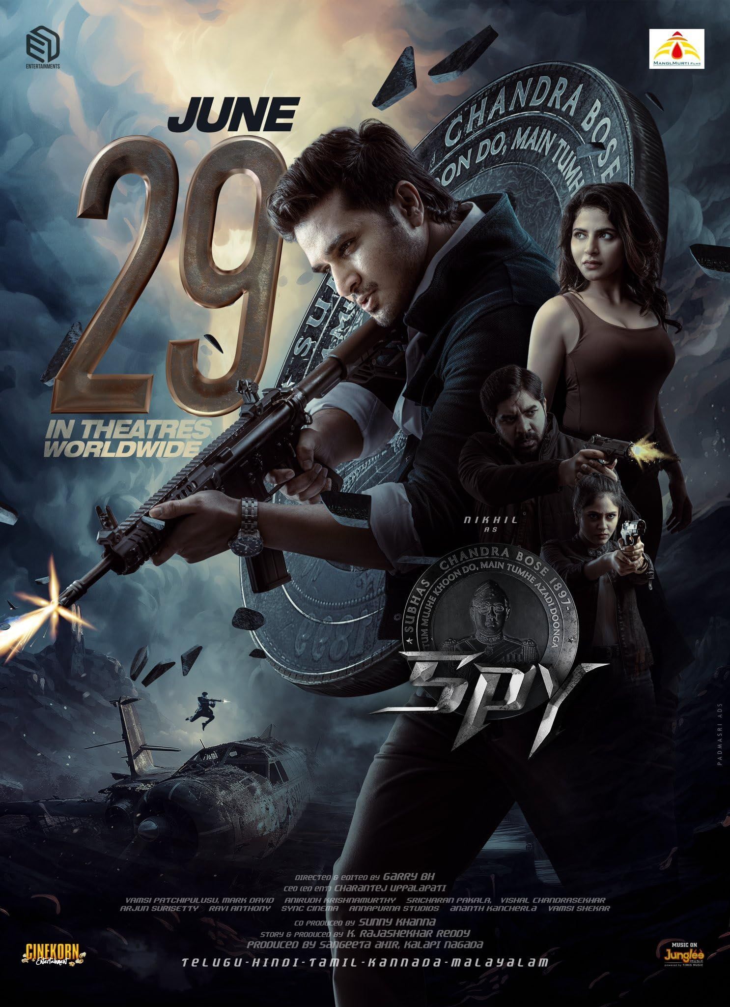 Spy (2023) South Hindi Dubbed