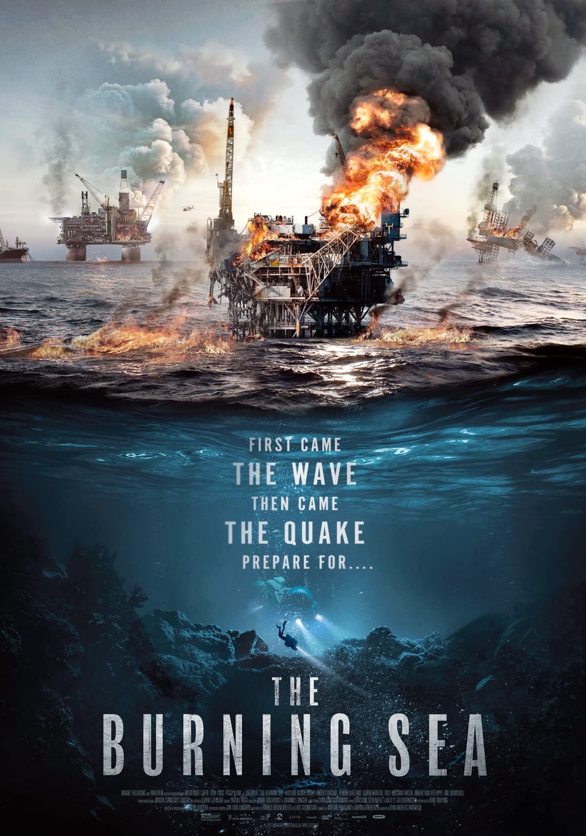 The Burning Sea (2021) Hindi Dubbed