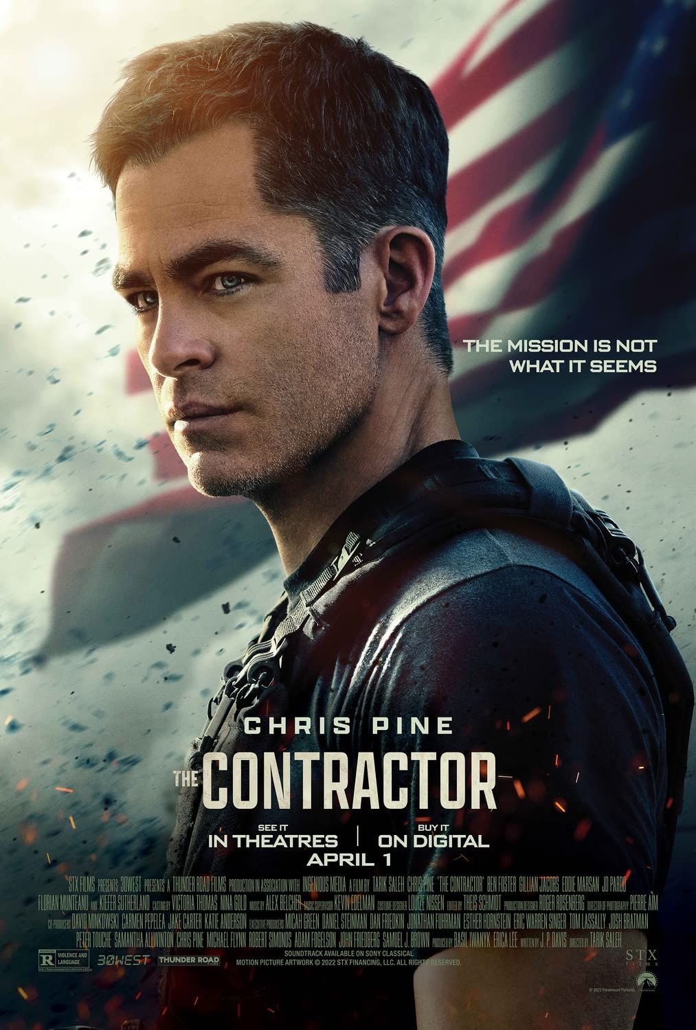 The Contractor (2022) Hindi Dubbed