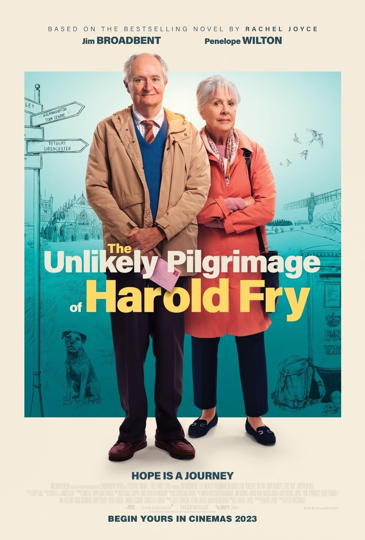 The Unlikely Pilgrimage of Harold Fry (2023) Hollywood English Movies