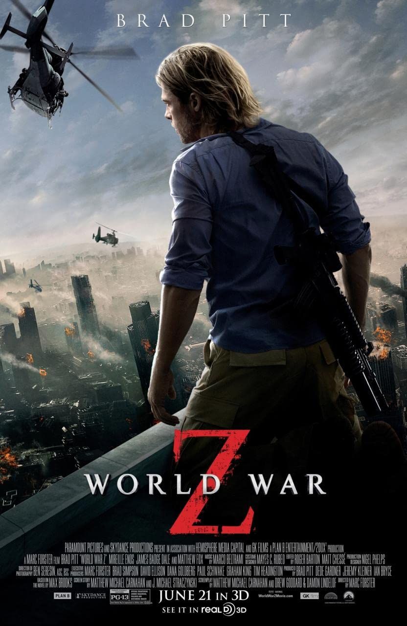 World War Z BluRay (2013) Hindi Dubbed