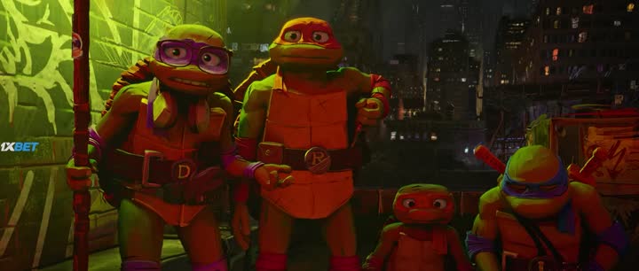 Teenage Mutant Ninja Turtles Mutant Mayhem (2023) Hindi Dubbed HQ